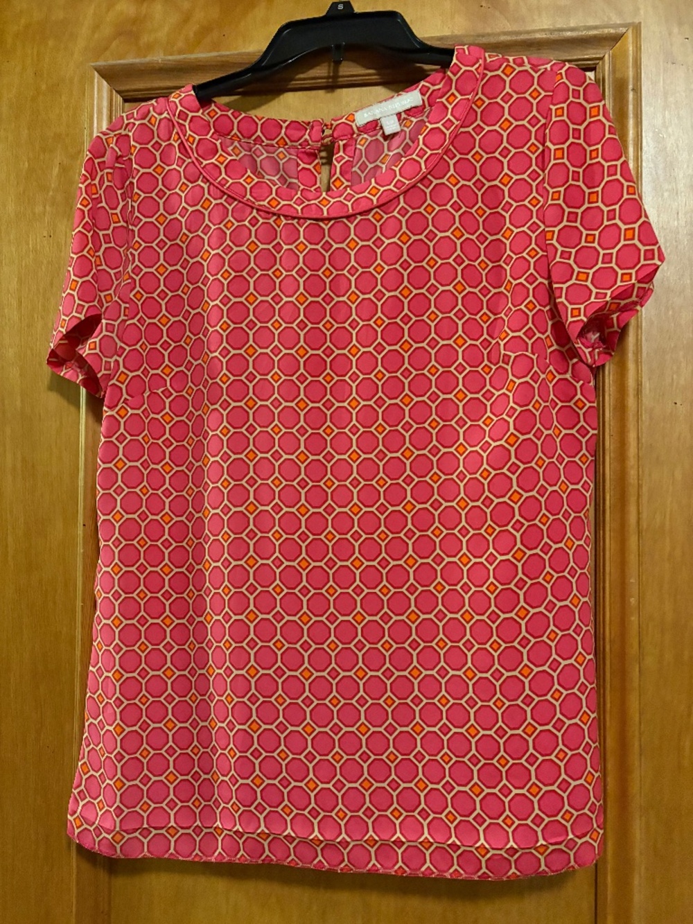 Banana Republic Short Sleeve Blouse Size 10